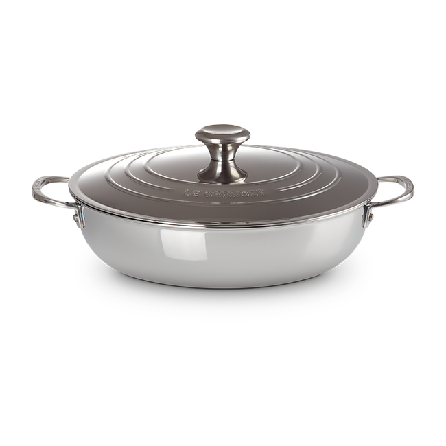 Stainless Steel Braiser, view 3